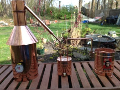 Copper Moonshine Still- Thumper/Worm-Heavy 20oz Build Compare! StillZ 6 Gallon 