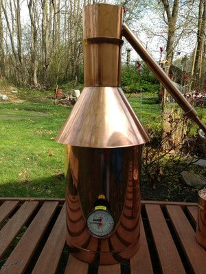 Copper Moonshine Still- Thumper/Worm-Heavy 20oz Build Compare! StillZ 6 Gallon 