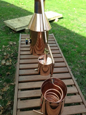 Copper Moonshine Still- Thumper/Worm-Heavy 20oz Build Compare! StillZ 6 Gallon 